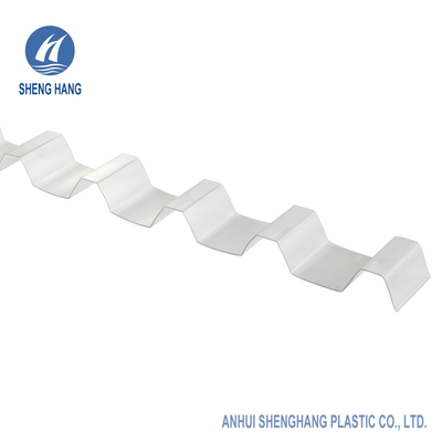 OEM 16 Ft Corrugated Polycarbonate Roof Panels UV Protection For Warehouses