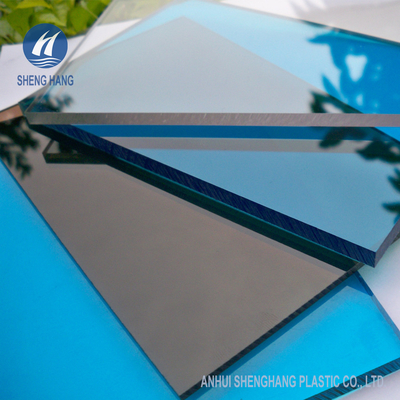 Anti UV Polycarbonate Solid Sheet Clear And Colored