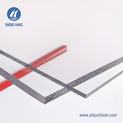 1220x2440mm Clear Polycarbonate Solid Sheet CNC Engraving Processing