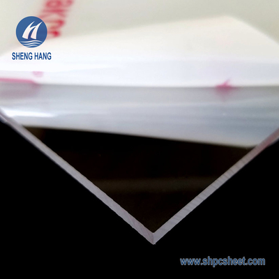 1220x2440mm Clear Polycarbonate Solid Sheet CNC Engraving Processing