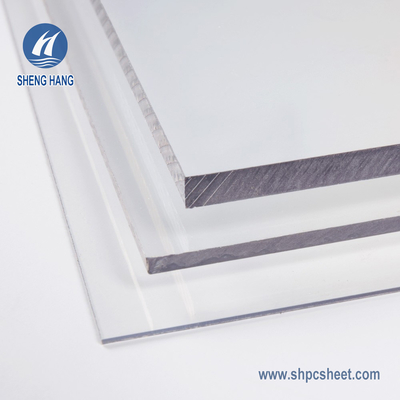 Flat Polycarbonate Solid Sheet Weather Resistance Roofing Material
