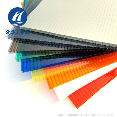 Polycarbonate Twinwall PC Hollow Sheet 2100x6000mm