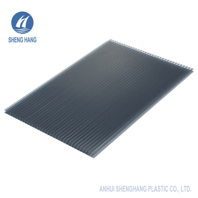 Blue Polycarbonate PC Hollow Sheet For Building Material 6mm 8mm 10mm