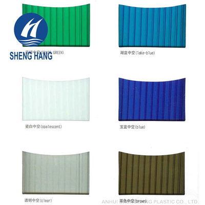 6mm Double Wall Polycarbonate Sheet Clear And Colored