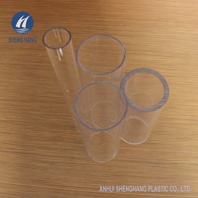 Acrylic Plastic Extruded Round Pipe Transparent Clear