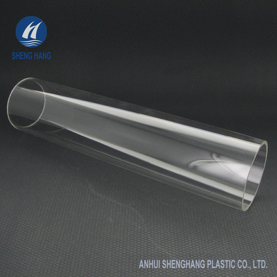 Hard Plexiglass Extruded Transparent Acrylic Pipe Customized Size