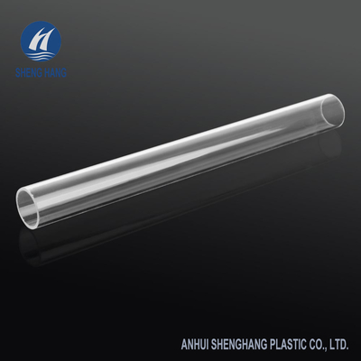 1.18g/ Cm3 2000mm Clear Extruded Acrylic Tube Plexiglass Pipe OD 20mm
