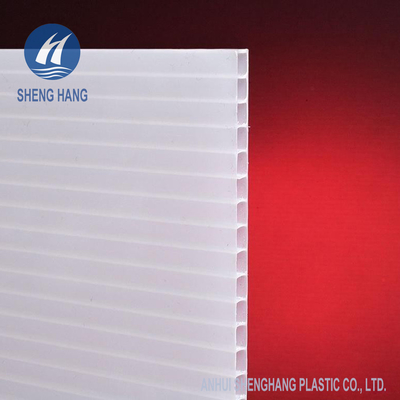 2.1*6m 8mm Double Wall Polycarbonate Panels 1.5kg/ M2 Eco Friendly