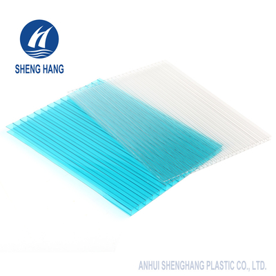 UL94 V2 Double Layer Polycarbonate Sheet Panels 2.1*3m Rectangular Structure