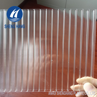   12mm Twin Wall Polycarbonate Sheet Anti Fire Crack Proof