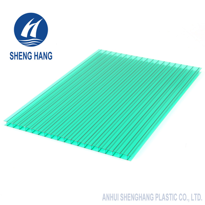 Colored Plastic Twin Wall Polycarbonate Sheet Eco 4x8 UL94 V2 Flame Resistant