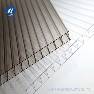  Coloured White Twin Wall Polycarbonate Sheet Lightweight Wearproof