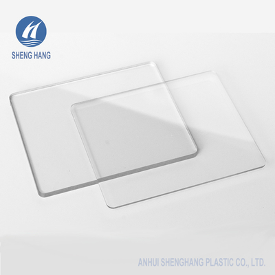 Transparent 3mm Polycarbonate Solid Sheet ISO UV Stabilized ISO9001