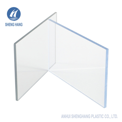 Coextrusion Clear Polycarbonate Solid Sheet Polished 4mm ASTM D1003