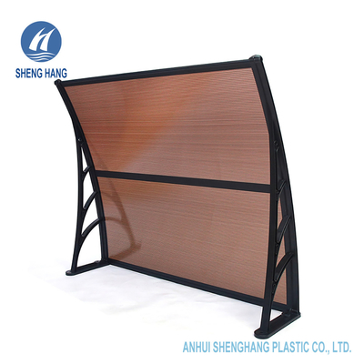 1000×1200mm Door Window Awning Hollow Polycarbonate Garden Canopy 50 Micron