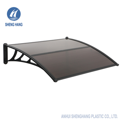 Gray Tents Polycarbonate Plastic Awning Plastic Bracket 4mm 5mm