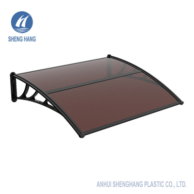 ISO9001 Sunshield Polycarbonate Front Door Canopy Cover Patio Awning Uvproof