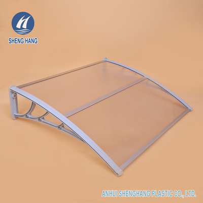 Economical Plastic Door Canopies Polycarbonate Roof Garden Patio Awnings