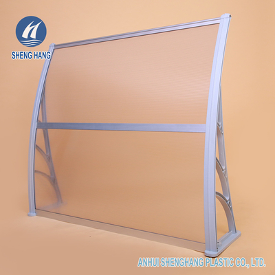 Economical Plastic Door Canopies Polycarbonate Roof Garden Patio Awnings