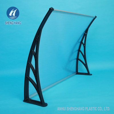 1200*800mm Plastic Rain Tent Clear Polycarbonate PC Door Awning