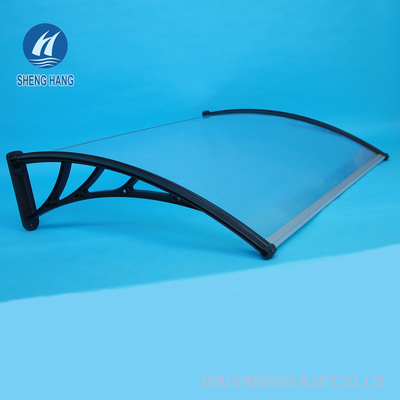 1200*800mm Plastic Rain Tent Clear Polycarbonate PC Door Awning