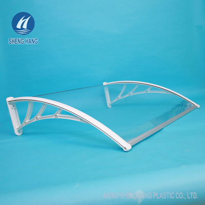 Plastic Bracket PC Solid Panel Canopy Polycarbonate Window Awning