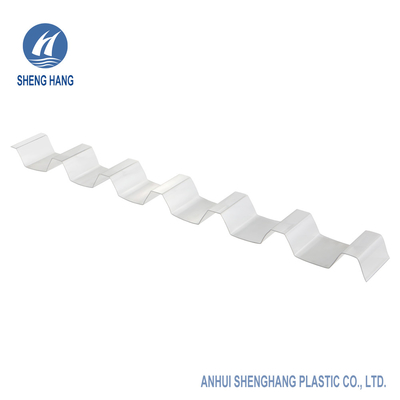 Clear Plastic Roof Corrugated Polycarbonate Sheets For Greenhouse 0.8mm 5000mm