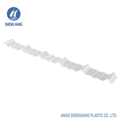 Clear Plastic Roof Corrugated Polycarbonate Sheets For Greenhouse 0.8mm 5000mm