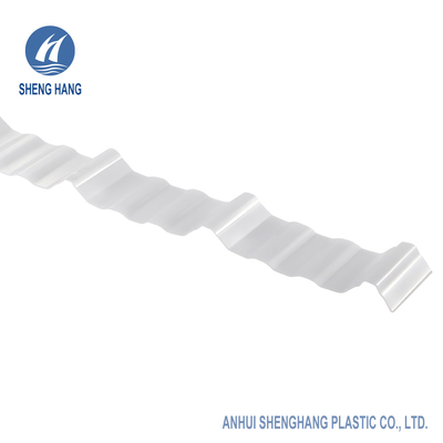 OEM 16 Ft Corrugated Polycarbonate Roof Panels UV Protection For Warehouses