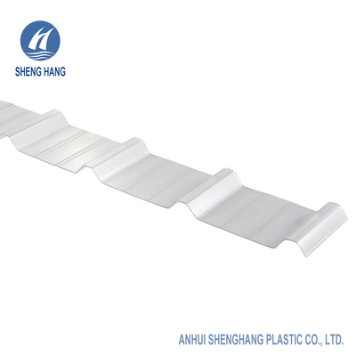 OEM 16 Ft Corrugated Polycarbonate Roof Panels UV Protection For Warehouses