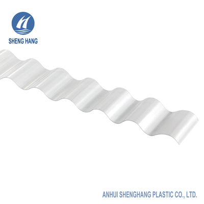 OEM 16 Ft Corrugated Polycarbonate Roof Panels UV Protection For Warehouses