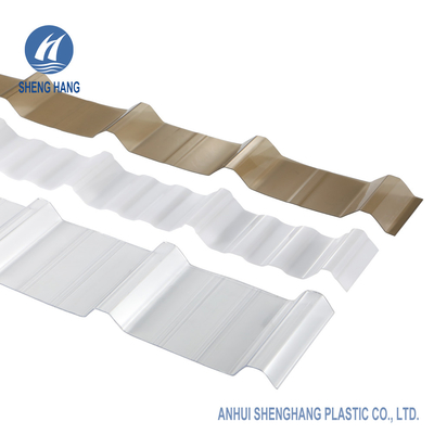 SGS Transparent Corrugated Polycarbonate Sheets 3*16ft