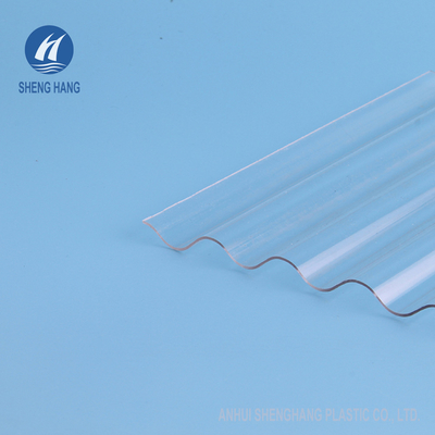 SGS Transparent Corrugated Polycarbonate Sheets 3*16ft