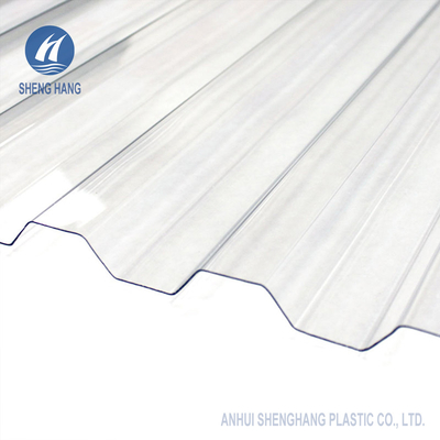  Translucent 4m Corrugated Polycarbonate Sheet Waterproof Plastic Roofing