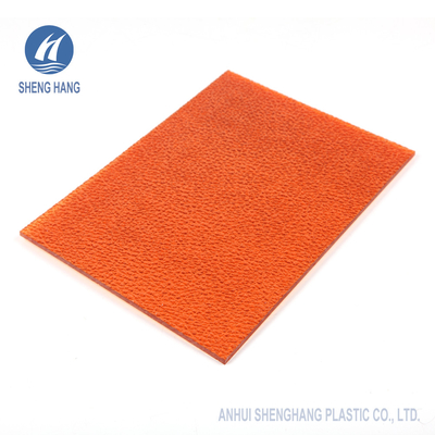Plastic Coextrusion Embossed Solid Polycarbonate Sheet 2*2.9m Fireproof