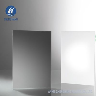Clear Frosted Polycarbonate Sheet Panels Fireproof Anti UV 50 Micron
