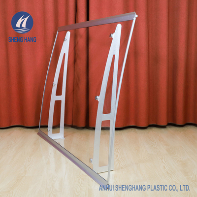 Porch Door 3mm Clear Poly Carbonate Canopy Anti Aluminum Alloy