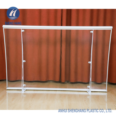 4.6ft Door Poly Carbonate Canopy Polycarbonate Durable Anti Impact