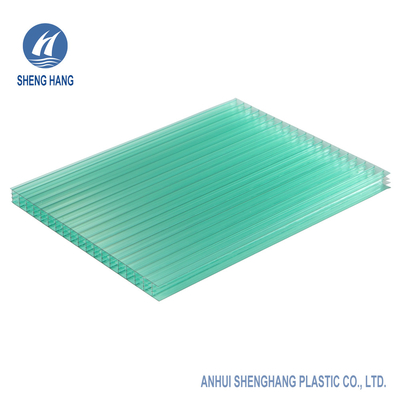 12mm Hollow Core Polycarbonate Sheet Board Facade UV Proof Durable