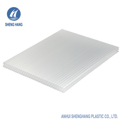 Polypropylene Hollow Honeycomb Polycarbonate Sheet High Strength 2.2kg/ M2 3m