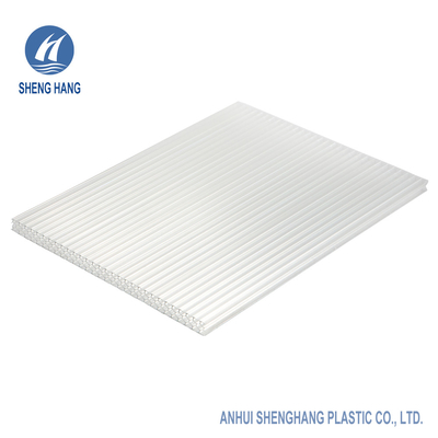 Cellular Hollow Honeycomb Polycarbonate Sheet  OEM 2.1*3m Thermal Insulation