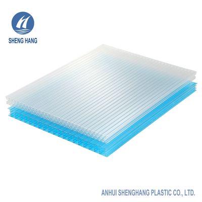 Cellular Hollow Honeycomb Polycarbonate Sheet  OEM 2.1*3m Thermal Insulation