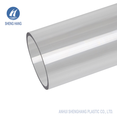 Tearproof 4 Inch Acrylic Clear Perspex Tube 5mm ISO9001 Eco Friendly