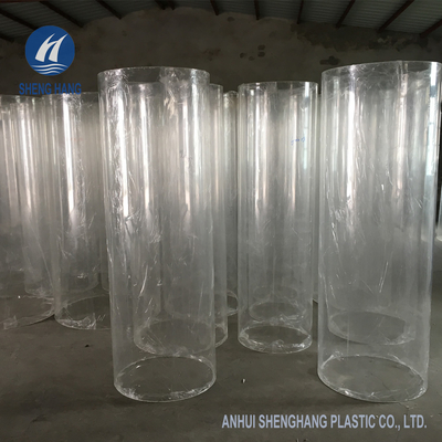 Casted PMMA Acrylic Large Diameter Clear Tubing 7.87in OD 3000mm