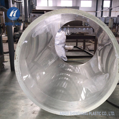 20mm ISO9001 Round Cast Acrylic Cylinders Crackproof For Tank Aquarium