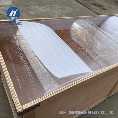 Large Diameter Clear Cast Acrylic Tube 4mm ODM Chemical Resistance