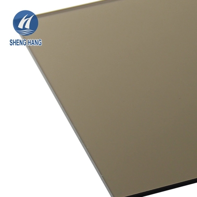 SGS Brown Colored Polycarbonate Solid Sheet 2000*3000mm ASTM C177