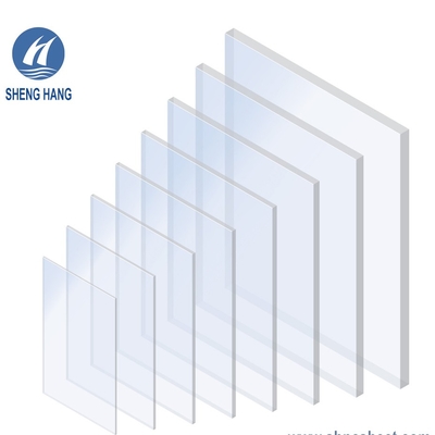 UV Coated 4 X 8 Polycarbonate Sheet  Polycarbonate Roofing Panel 1220*2440mm