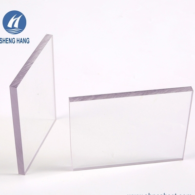 6mm 15mm Clear PC Solid Sheets Covestro  High Impact Resistance