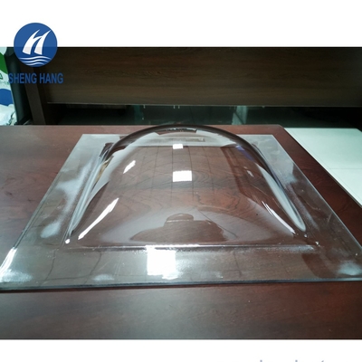 ASTM D792 Polycarbonate Products 4mm Plastic Dome Skylight Covers Replacement